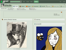 Tablet Screenshot of elina-elsu.deviantart.com