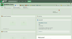 Desktop Screenshot of dandelion-crown.deviantart.com