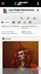 Mobile Screenshot of les-chats-nocturnes.deviantart.com
