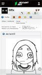 Mobile Screenshot of lilfix.deviantart.com