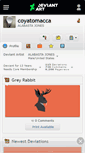 Mobile Screenshot of coyatomacca.deviantart.com