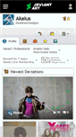 Mobile Screenshot of akaius.deviantart.com