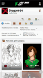 Mobile Screenshot of dragon666.deviantart.com