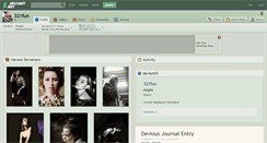 Desktop Screenshot of 321fun.deviantart.com