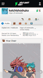 Mobile Screenshot of keichishoshuko.deviantart.com