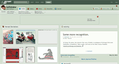 Desktop Screenshot of kellistrator.deviantart.com