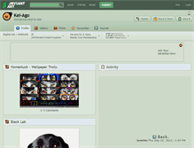 Tablet Screenshot of kei-ago.deviantart.com