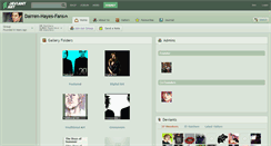 Desktop Screenshot of darren-hayes-fans.deviantart.com