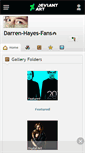 Mobile Screenshot of darren-hayes-fans.deviantart.com