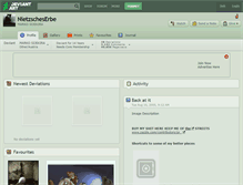 Tablet Screenshot of nietzscheserbe.deviantart.com