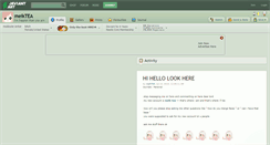 Desktop Screenshot of melktea.deviantart.com