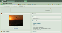 Desktop Screenshot of elianaphotography.deviantart.com