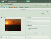 Tablet Screenshot of elianaphotography.deviantart.com