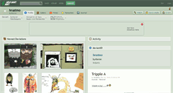 Desktop Screenshot of hrustmo.deviantart.com
