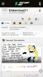 Mobile Screenshot of embercloud11.deviantart.com