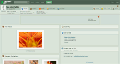 Desktop Screenshot of fee-clochette.deviantart.com