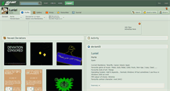 Desktop Screenshot of luniel.deviantart.com