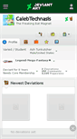Mobile Screenshot of calebtechnasis.deviantart.com