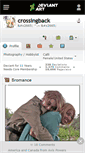 Mobile Screenshot of crossingback.deviantart.com