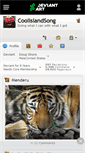 Mobile Screenshot of coolislandsong.deviantart.com