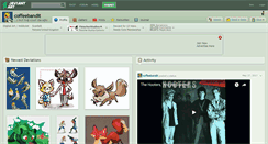Desktop Screenshot of coffeebandit.deviantart.com