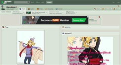 Desktop Screenshot of mewaqua1.deviantart.com