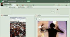 Desktop Screenshot of deadrose333.deviantart.com