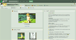 Desktop Screenshot of kagaminelen-fan.deviantart.com