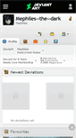Mobile Screenshot of mephiles--the--dark.deviantart.com