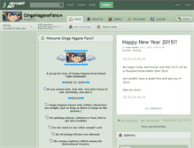 Tablet Screenshot of gingahaganefans.deviantart.com