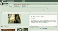 Desktop Screenshot of jane-aspen.deviantart.com