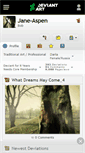 Mobile Screenshot of jane-aspen.deviantart.com