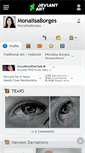 Mobile Screenshot of monalisaborges.deviantart.com