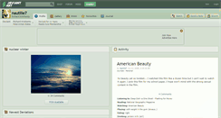 Desktop Screenshot of nautilie7.deviantart.com