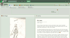 Desktop Screenshot of firelinx.deviantart.com