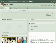 Tablet Screenshot of kururi-orihara.deviantart.com