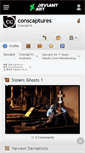 Mobile Screenshot of conscaptures.deviantart.com