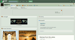 Desktop Screenshot of egyptlove.deviantart.com