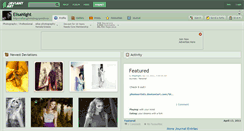 Desktop Screenshot of elisanight.deviantart.com