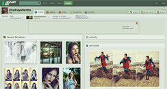 Desktop Screenshot of chudnayamamba.deviantart.com
