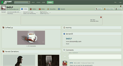 Desktop Screenshot of bmdlp.deviantart.com