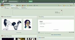 Desktop Screenshot of bellicosus.deviantart.com