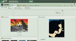 Desktop Screenshot of dizoider.deviantart.com