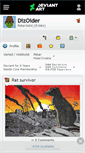 Mobile Screenshot of dizoider.deviantart.com