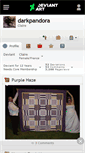 Mobile Screenshot of darkpandora.deviantart.com