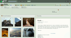 Desktop Screenshot of eleisha.deviantart.com