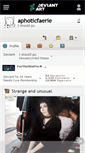 Mobile Screenshot of aphoticfaerie.deviantart.com