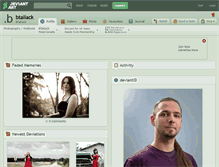 Tablet Screenshot of btallack.deviantart.com