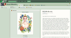 Desktop Screenshot of oscura-webcomic.deviantart.com