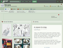 Tablet Screenshot of eiyi-sama.deviantart.com